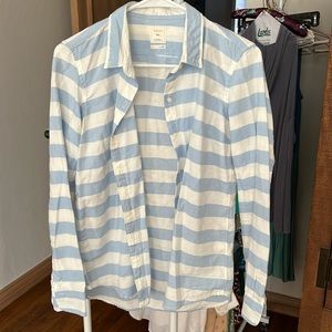 GAP striped button down